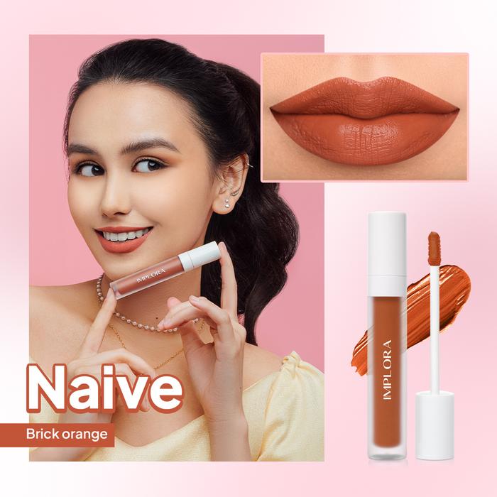 Gambar Implora Lip Velvet - Naive dari Implora Cosmetics_NEW undefined Tokopedia
