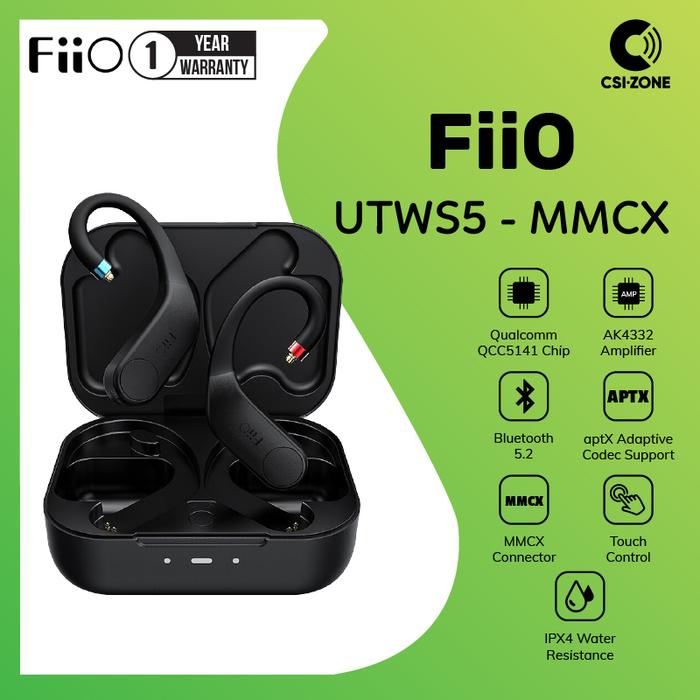 Gambar FiiO UTWS5 aptX Adaptive Bluetooth 5.2 Module - MMCX dari CSI-ZONE undefined Tokopedia