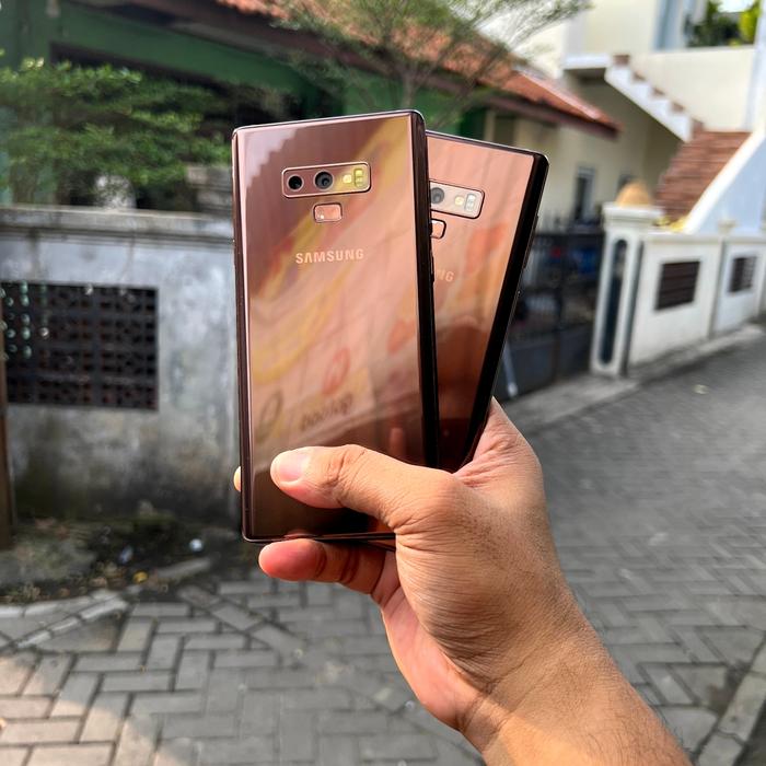 Gambar Samsung Galaxy Note 9 6gb/128gb Second Mulus Fullset - Metalic Copper, SEIN Indo dari Inbox_Official undefined Tokopedia