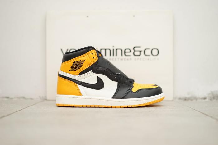 Jual Air Jordan High OG Taxi Yellow Toe Kota Surabaya