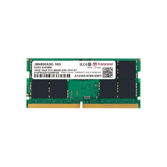 Gambar Transcend JetRam DDR5 4800 SO-DIMM Notebook RAM - JM4800ASE-16G dari Redcomp undefined Tokopedia