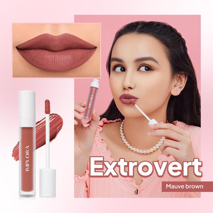Gambar Implora Lip Velvet - Extrovert dari Implora Cosmetics_NEW undefined Tokopedia