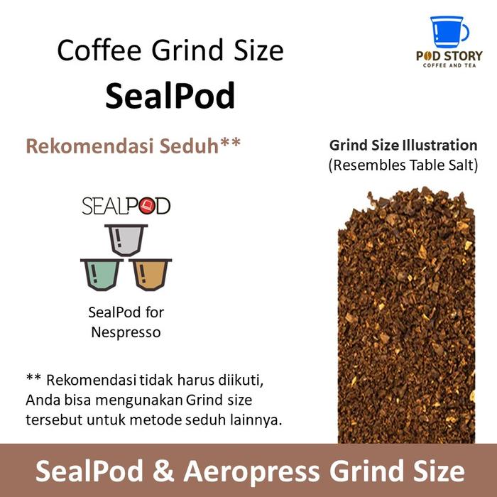 Gambar Flores Bajawa - Kopi Arabica Single Origin 100gr - SealPod dari Pod Story Premium Coffee undefined Tokopedia
