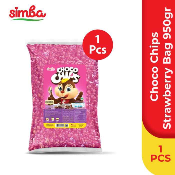 Gambar SIMBA Sereal Choco Chips Strawberi Bag 1 kg dari Simba.Cereal undefined Tokopedia