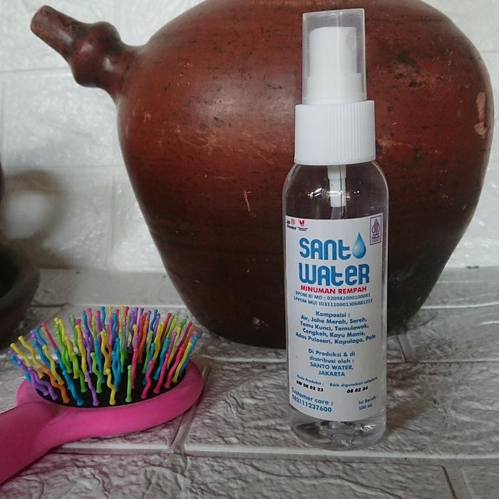 Gambar Santo Water Spray Wajah Air Jamu Herbal Rempah Nusantara 100ml dari Toko Darani undefined Tokopedia