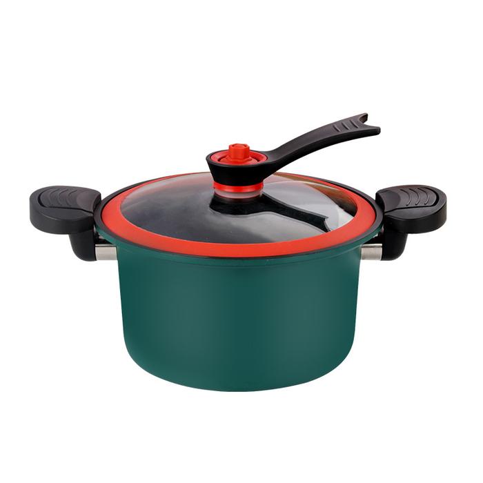 Gambar Panci Presto 3.5L Anti Lengket Panci Teflon Totipotent Pot - Hijau dari House Of Electronic undefined Tokopedia