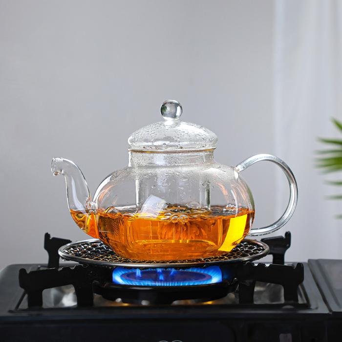 Gambar Teko Kaca dengan Saringan/Tea Pot - 1000ml dari MOKStore_NEW undefined Tokopedia