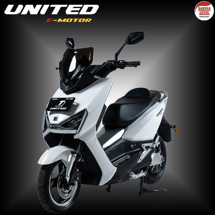 Gambar United Motor Listrik - Electric Motorcycle T1800 Standard - Trending - Putih dari United E-Motor Jatim undefined Tokopedia