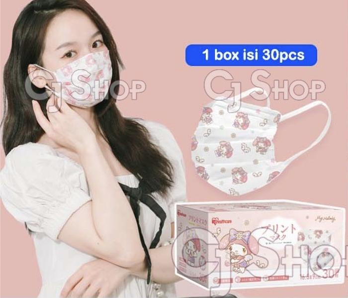Gambar Masker Iris healthcare [Sanrio License] Kitty My Melody AK028 AK029 - Hello Kitty dari CeJoShop undefined 5 Tokopedia