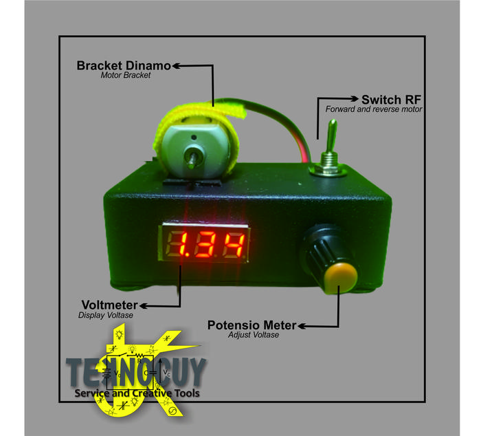 Gambar alat break in dinamo tamiya, breakin dinamo tamiya bukan gefore - tanpa adapter dari TeknoCuy_NEW undefined Tokopedia