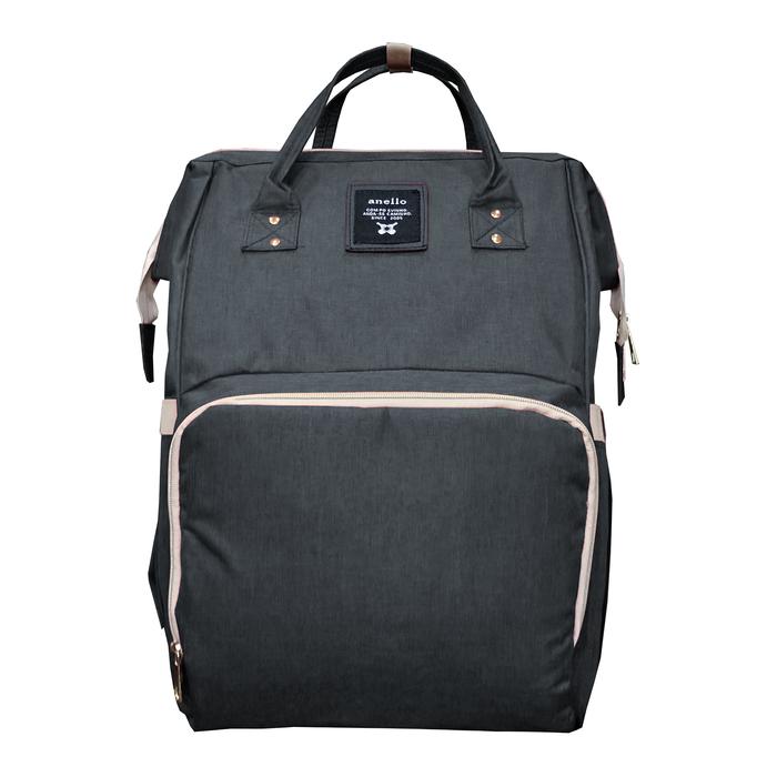 Gambar TAS DIAPER BAG TROLLEY MONOBE / TAS POPOK BAYI TROLI UKURAN BESAR - Abu-abu dari REDCUBE STORE undefined Tokopedia