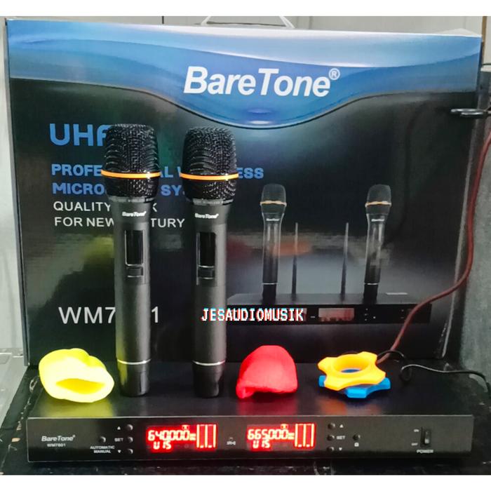 Gambar Mic Wireless Baretone WM7801 dari JESAUDIOMUSIK undefined Tokopedia