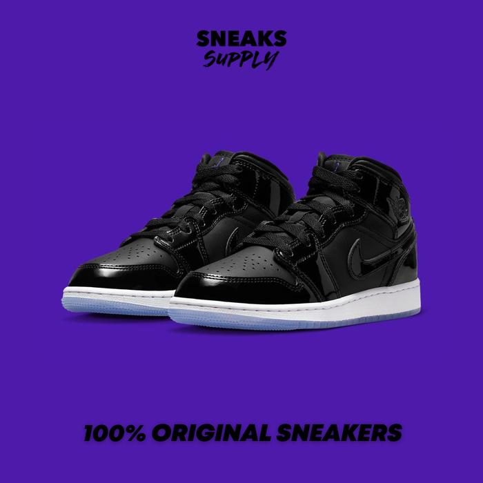 Sepatu Nike Nike Air Space Jam Air Jordan Mid Space Jam GS 36 Di