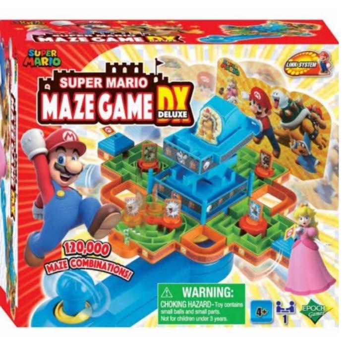 Gambar Super Mario Bros 3D Maze Game Deluxe W 120000 DIY Puzzle Combination - Maze Game DX dari Mishana Shop undefined Tokopedia