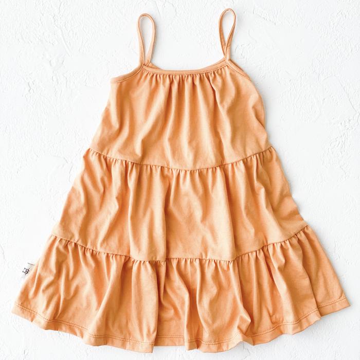 Gambar Cocopop Baby Jasmine Dress ( Baju Polos Kaos Katun Bayi Dress Tank Top - Corn Yellow, S(2-3y) dari Cocopop Baby Kota Tangerang Tokopedia
