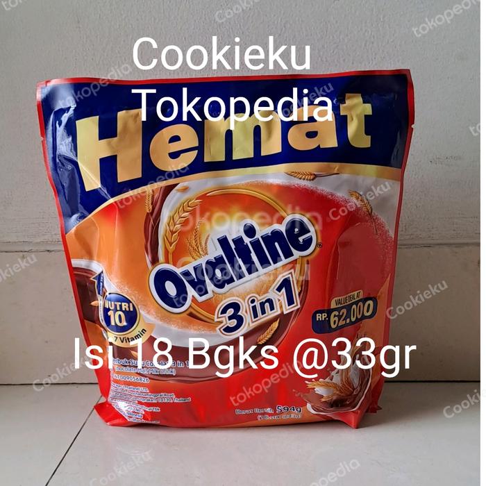 Gambar Ovaltine 3 in 1 Stick 18 susu cokelat dari Cookieku2019 undefined Tokopedia