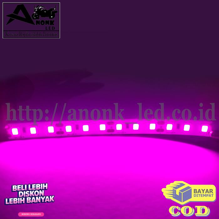 Gambar Lampu LED MENTAHAN Untuk Rakitan Variasi Stobo Running 10cm 12Volt - Pink dari Anonk LED undefined Tokopedia