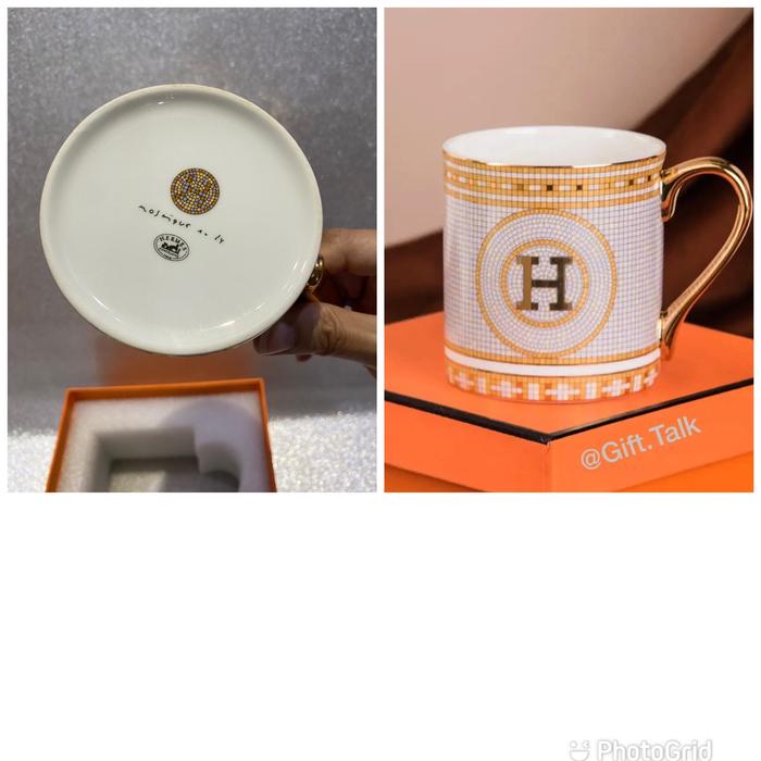 Gambar Gelas Hermes - Huruf H dari Chic Pro undefined Tokopedia