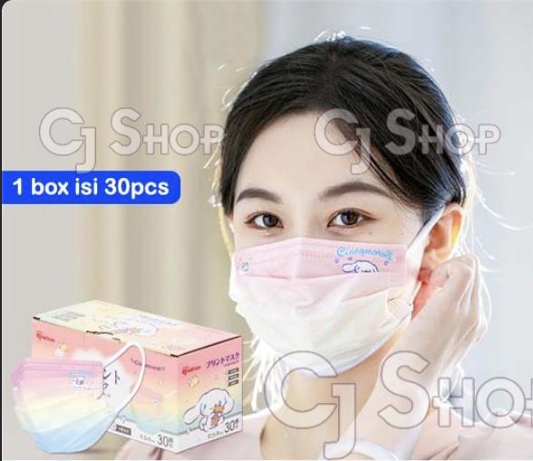 Gambar Masker Iris healthcare [Sanrio License] Cinnamoroll AK030 AK031 - Biru Muda dari CeJoShop undefined 4 Tokopedia