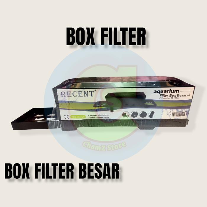 Gambar Box filter besar / paket lengkap pompa aquarium dengan box besar - Box besar, Standard dari Chamzstore undefined Tokopedia