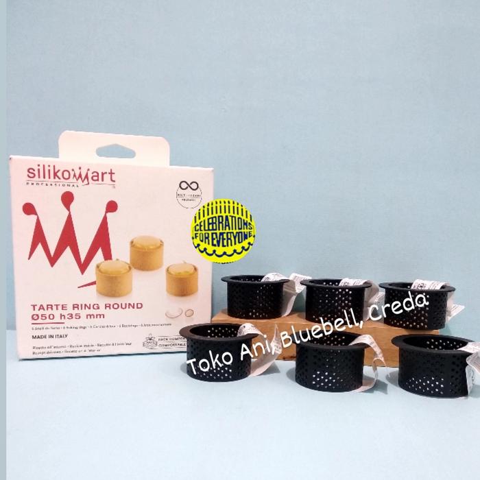 Silikomart KIT TARTE RING - SET STAMPO IN SILICONE Ë150 MM 2 ANELLI