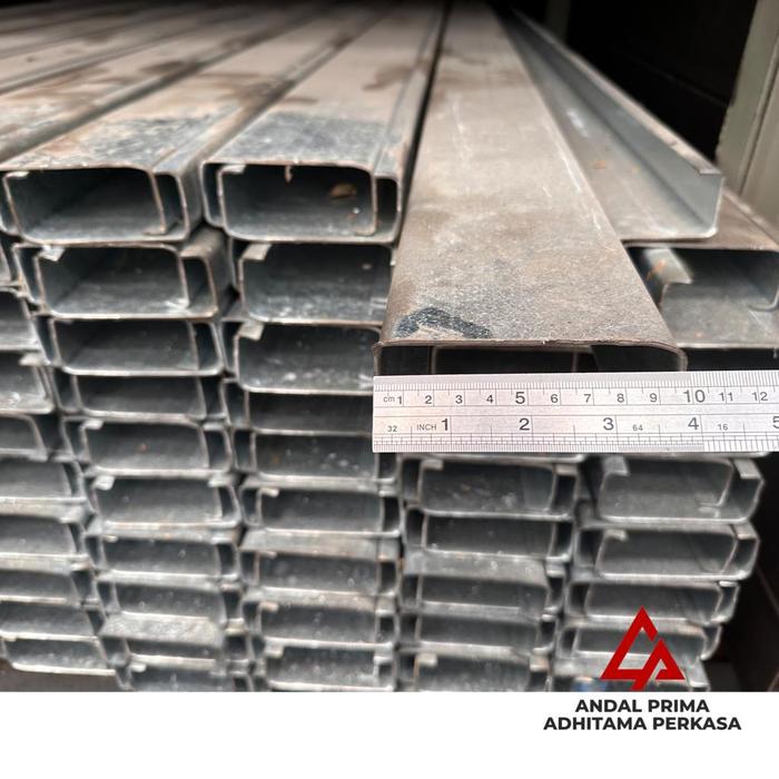 Gambar CNP Galvanis 100 x 45 x 2.3mm - Kanal C dari Andal Prima Adhitama Perkasa undefined Tokopedia