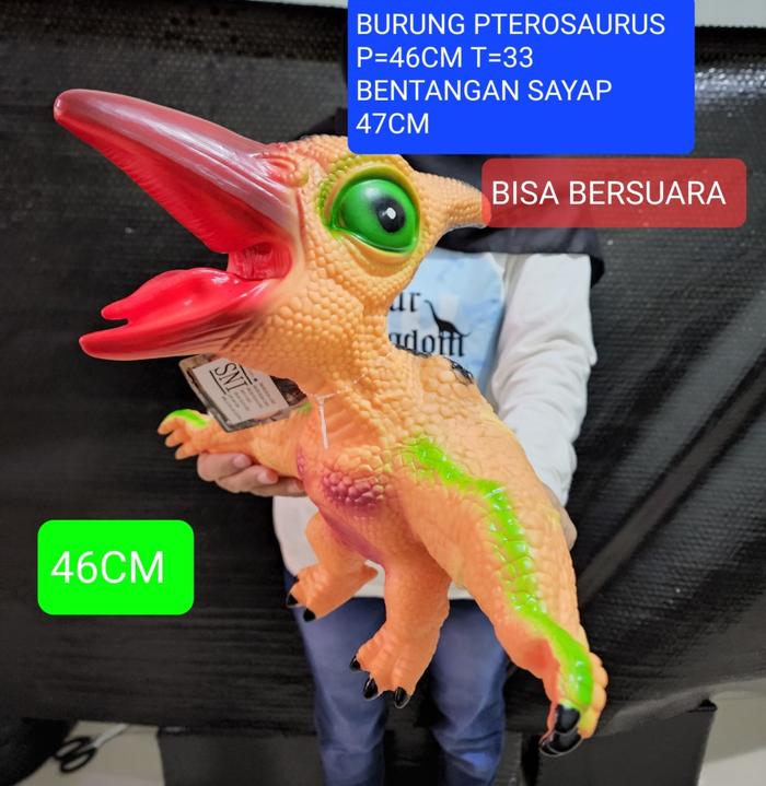 Gambar MAINAN DINOSAURUS NAGA TERBANG KARET BESAR FLYING DRAGON JUMBO - CUTE BURUNG 50 dari 138store_NEW undefined Tokopedia