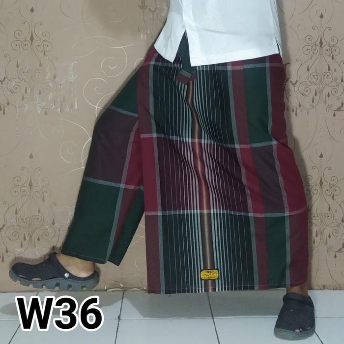 Gambar Celana sarung muslim pria dewasa original bahan WADIMOR lembut - W36 dari amel88 undefined Tokopedia