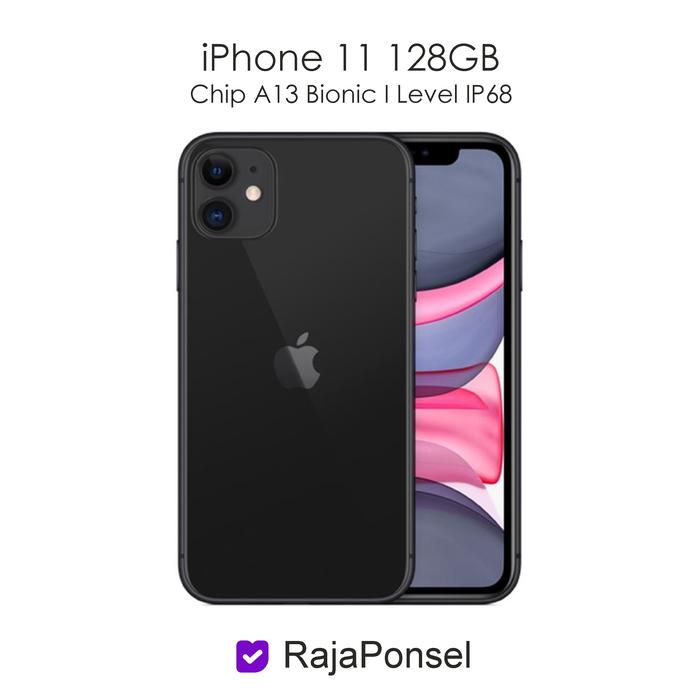 Gambar Apple iPhone 11 128GB Original Garansi Resmi - Hitam dari Unicell BEC undefined Tokopedia
