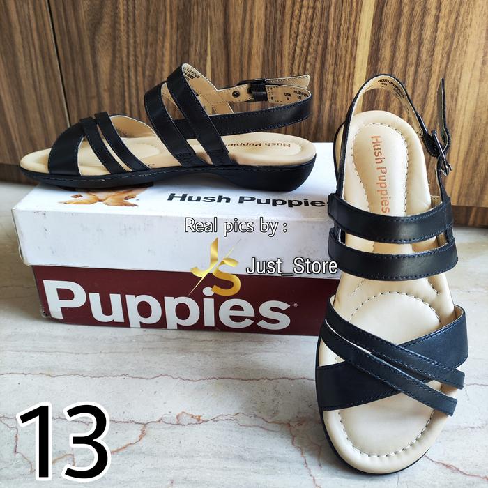 Gambar Sandal Wedges / Sepatu Sandal HUSH PUPPIES ORIGINAL - 13 Dachshund BK, 37 dari Just-Store undefined Tokopedia