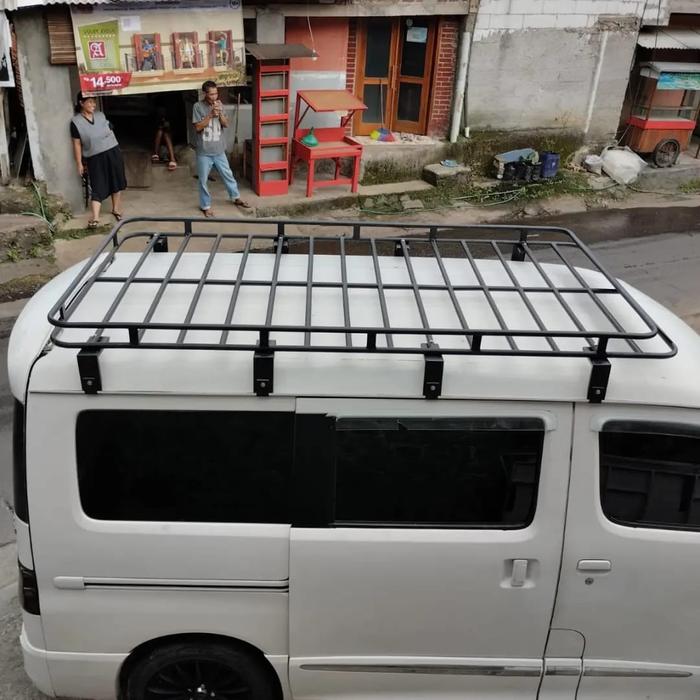 Gambar Roofrack Mobil Granmax / Luxio Full Atap - Tanpa Ram dari Roofrack Rooftent undefined Tokopedia