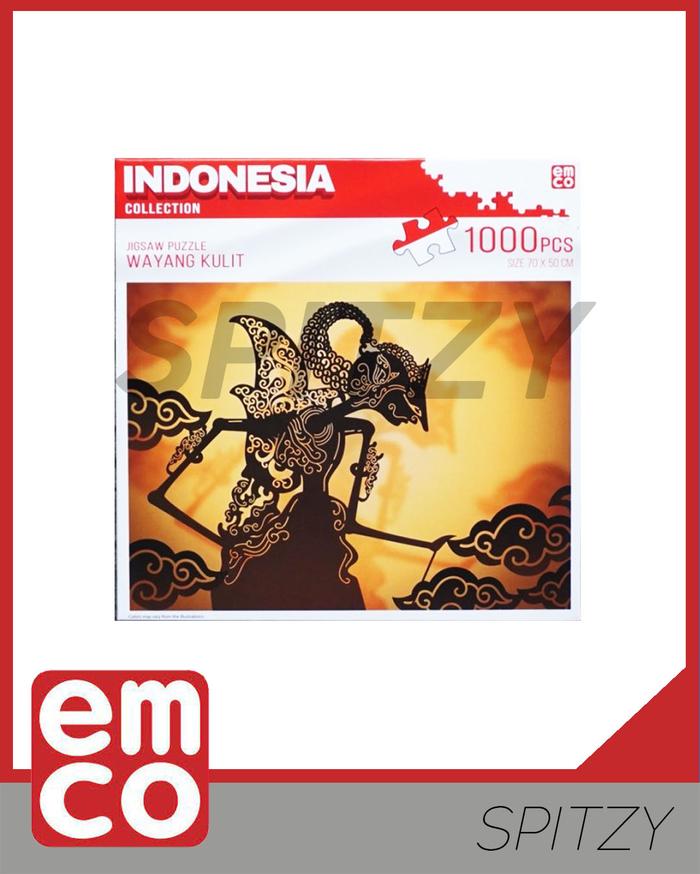 Gambar Emco Jigsaw Puzzle Indonesia Collection 1000pcs Premium Softclick Tech - Wayang Kulit dari Spitzy Store undefined Tokopedia