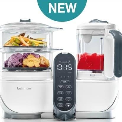 Gambar BABYMOOV NUTRIBABY PLUS Food Processor Blender Juicer - Grey dari Jungle Babyshop TOKOPEDIA undefined Tokopedia