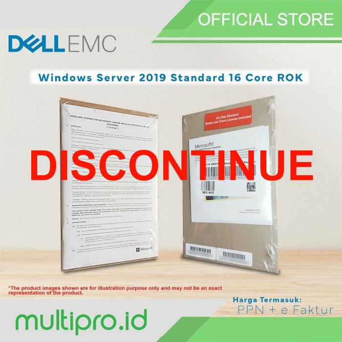 Gambar DELL WINDOWS SERVER 2019 Standard ROK 16-CORE dari Multipro.id undefined Tokopedia