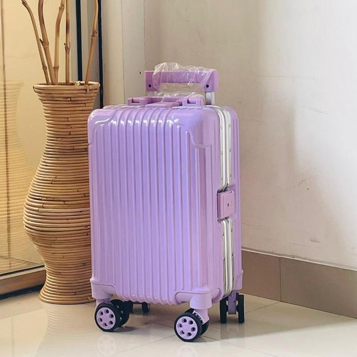 Gambar Koper PARKSON ZSK88 Size cabin ukuran 16 Inch bahan Pollycarbonate - Lilac dari ANUGRAH-JAYA undefined Tokopedia