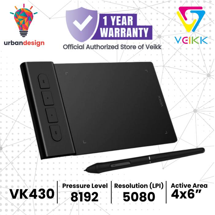 Osu Pen Tablet Promo Drawing Tablet VEIKK VK430 Digital Tablet OSU - Main Image