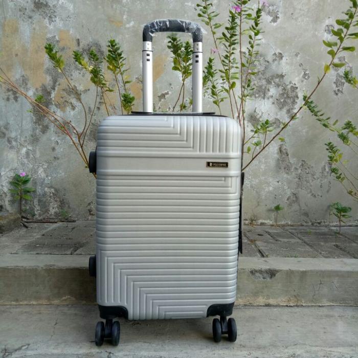 Gambar Koper Polo 28 inch koper import - koper besar - ukuran bagasi - silver dari tukukoper.surabaya undefined Tokopedia