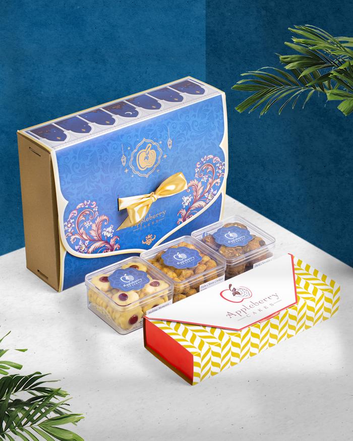 Gambar Parsel hamper Ramadan Kareem Pie & Cookies Appleberry Cakes Lebaran - B.Pastry6 dari AppleberryCakes undefined Tokopedia
