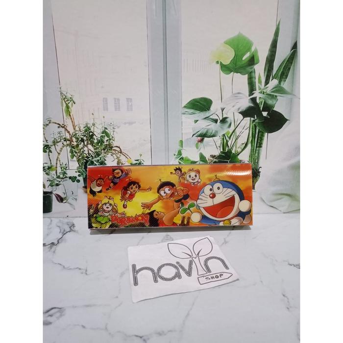 Gambar kotak pensil slot kancing/kotak pensil laci/pensil case/tempat pensil - SLOT DORAEMON dari KEEN MART undefined Tokopedia