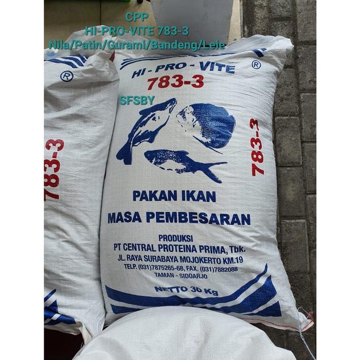 Gambar GOSEND 1 KARUNG HI PRO VITE CP Prima 783 - 2 3 4 Pelet Ikan 1 SAK 30Kg - 783 - 3 dari WU Aqua Expert 2 undefined Tokopedia