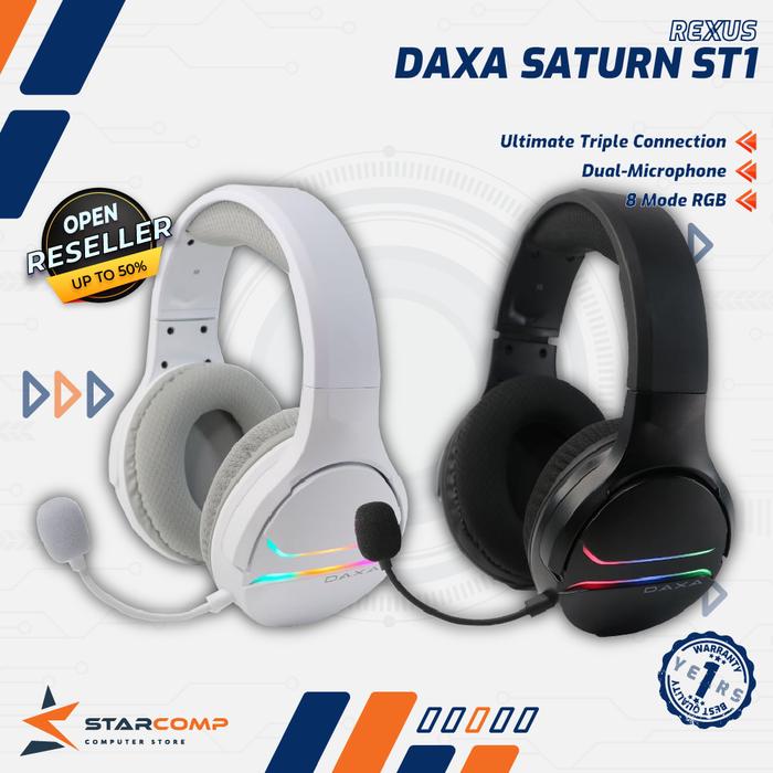 Gambar Headset Gaming Daxa Saturn ST1 dari Starcomp Origin undefined Tokopedia
