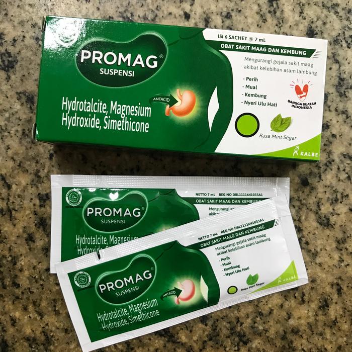 Gambar Promag suspensi 6 sachet dari MySRM undefined Tokopedia