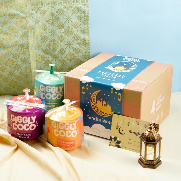 Gambar Eid Hampers Giggly Coco 2023 / Eid al-Fitr Package / Lebaran / Takjil - RAYA HAMPERS, ALL YOUNG dari Giggly Coco Kramat undefined Tokopedia