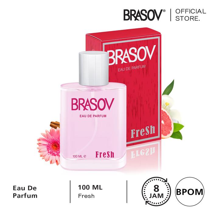 Gambar BRASOV Parfum Pria 100ML Perfume Halal EDP Fresh / Lovely / Energy Ori - Fresh Merah dari BRASOV Indonesia undefined Tokopedia