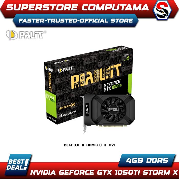 ファンレス Palit GeForce GTX1050Ti 4GB KalmX PALIT Geforce GTX