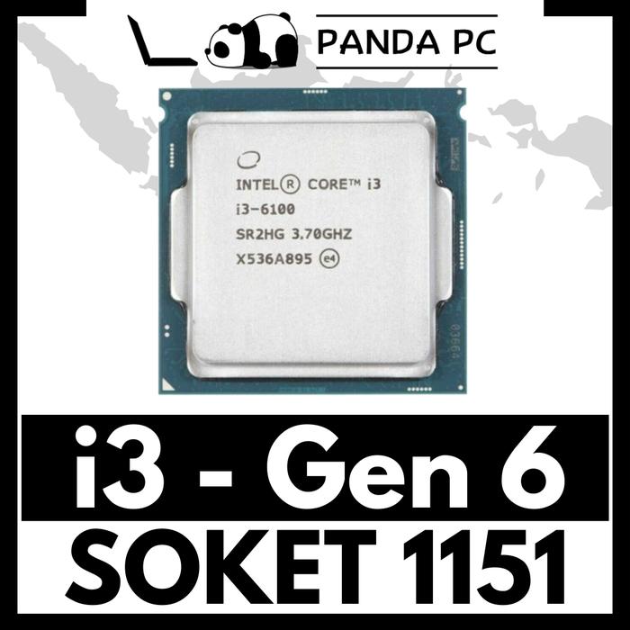 Jual Processor Core i3 Gen LGA 1151 Skylake 6100 6100T 6300