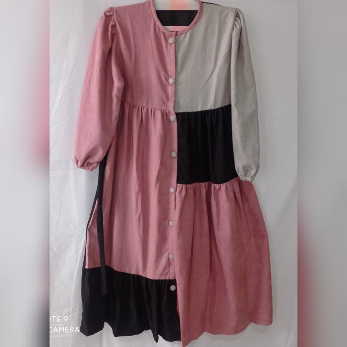 Gambar GAMIS BOBIDOL ANAK PEREMPUAN VANYA UKURAN 8-12 TAHUN - pink gamis only, 12-13 dari Ghaniabunda1 undefined Tokopedia