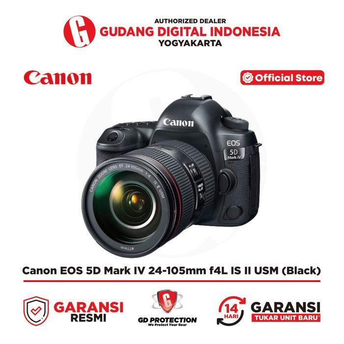 Gambar Canon EOS 5D Mark IV Kit EF 24-105mm f/4L IS II USM dari Gudang Digital Official undefined Tokopedia