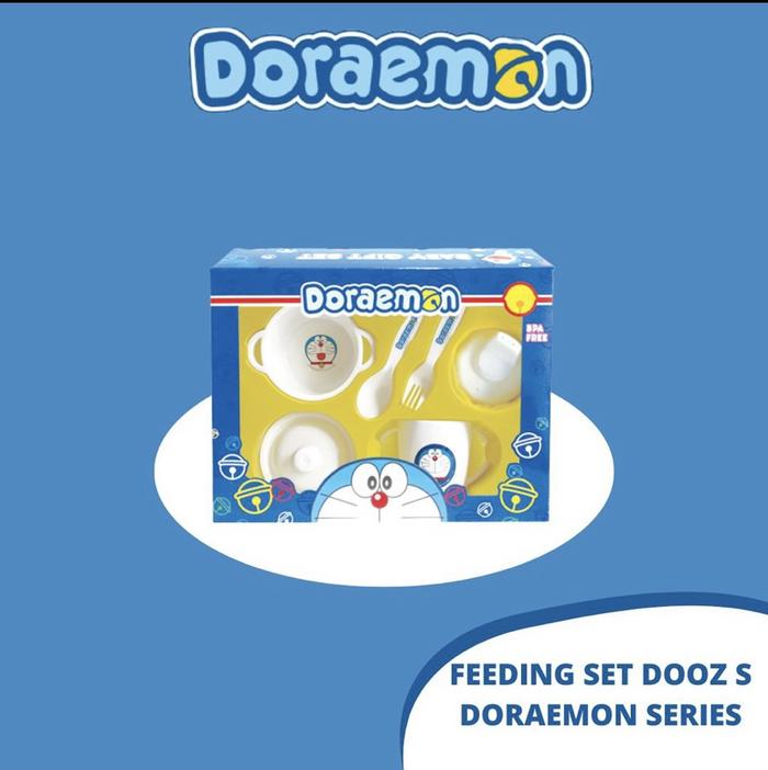 Gambar Feeding set Lusty Bunny Doraemon Series uk S / tempat makan bayi bagus - 1 dari Yenbabyshop undefined Tokopedia