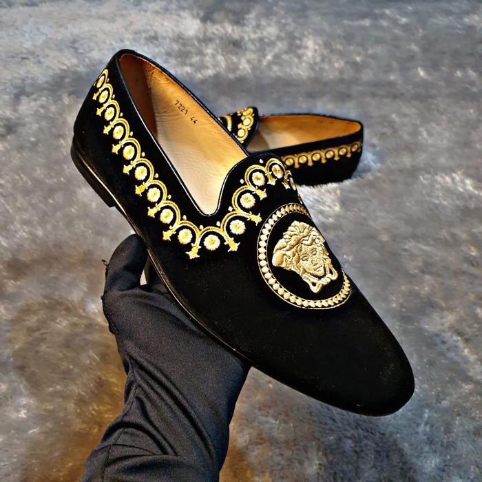 versace medusa loafers
